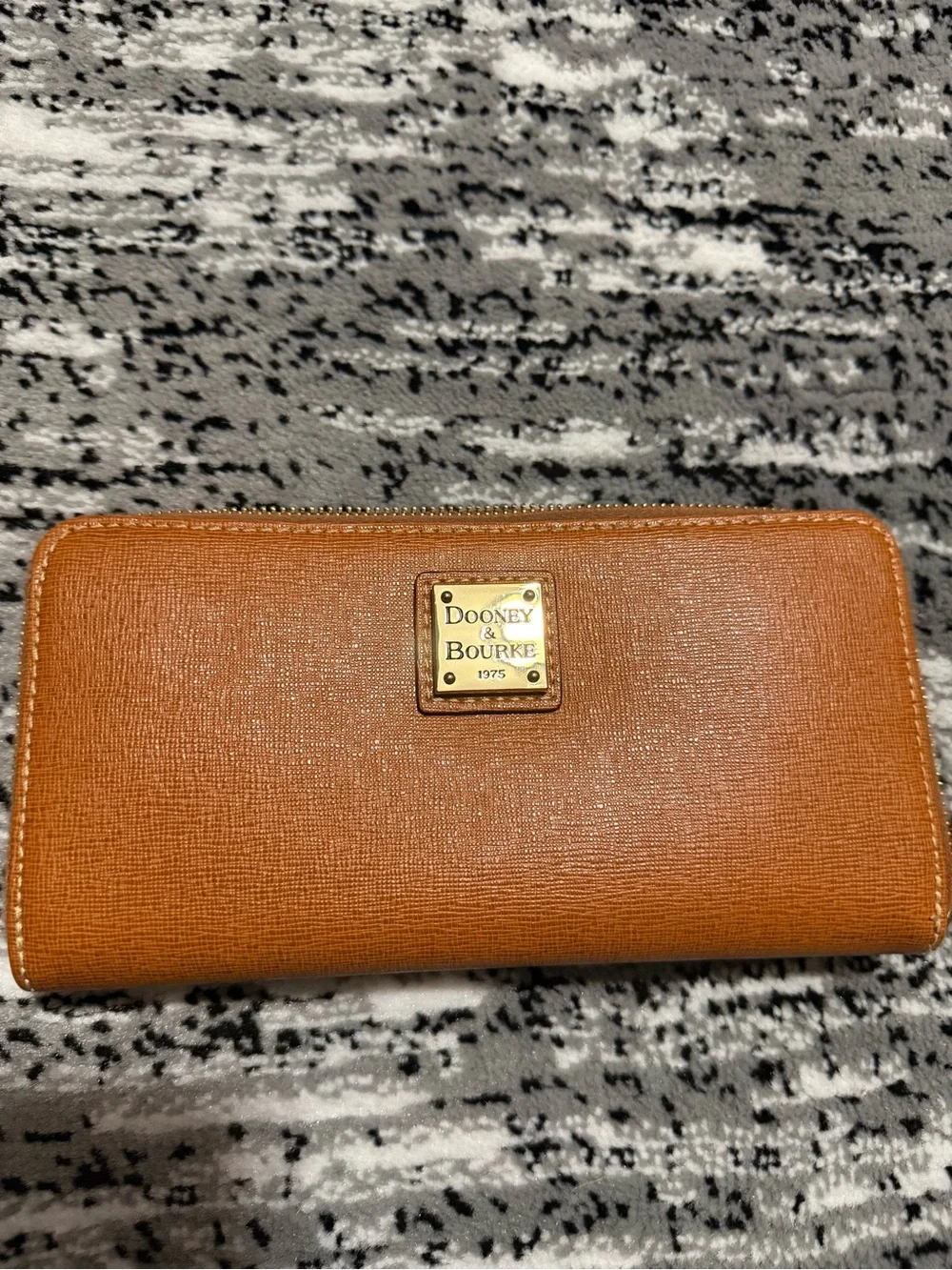 Dooney & Bourke Chestnut Brown Bryce Hobo with Dark Brown Strap with Wallet